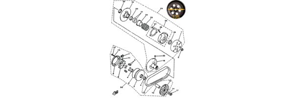 VARIATOR  / KUPPLUNGSVERSION OHNE FLASHBRAKE