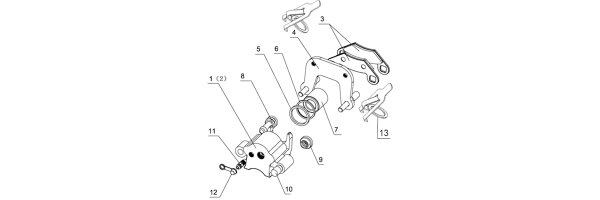 BREMSSATTEL VORNE