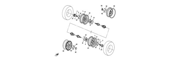 F11 - Hinterrad