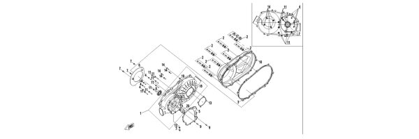 E01-3 - CVT-Gehäuse