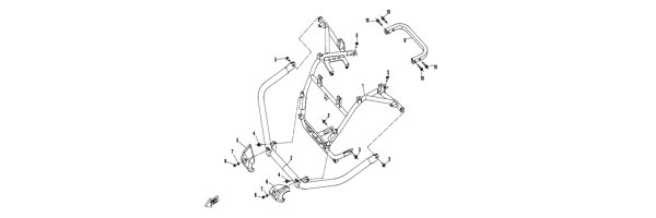 F23 - Rammschutz - Vorne  -  Hinten