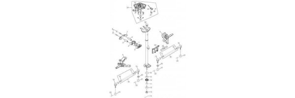 Lenkung und Tachometer