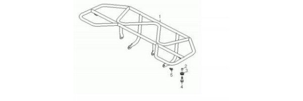 Gepäckträger Hinten