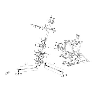 Pos.11 - Beilagscheibe M8 - CFMOTO CForce 1000 DLX EPS