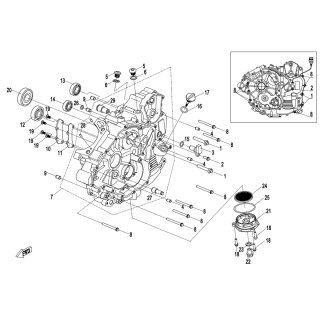 Pos.02 - Schraube M6x16 - CFMOTO CForce 600 EPS Anniversary Edition
