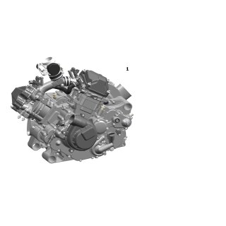 Pos.01 - Motor komplett Z-Force 800 - CFMOTO ZForce 800 - 2014
