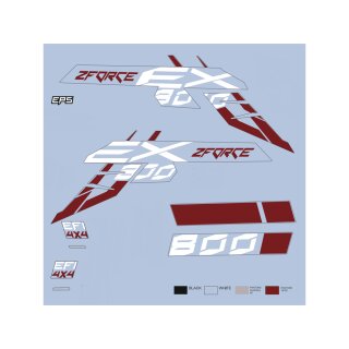 Pos.01 - Decal Assy - CFMOTO ZForce 800 EX - EU167