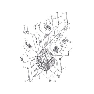POS.33 - DASHBOARD-TEMPERATURSENSOR - Hisun R7 4x4 EFI
