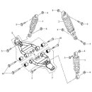Pos. 05 - A-ARM RECHTS KOMPLETT -Dinli Helix 150 - DL603