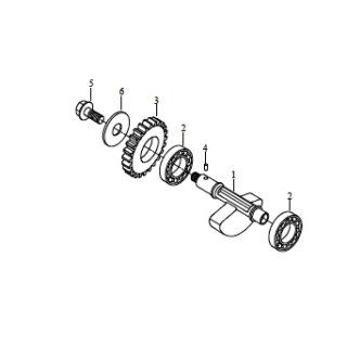 Pos. 05  - Schraube M10x16 (M10*16) 1 - Triton Recator 450 Supermoto