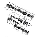 Pos. 01  - Ausgangswelle - Getriebe 1 - Triton Recator...