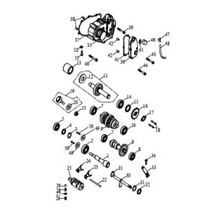 Pos. 37 -  Dichtung - Getriebedeckel 1 CMP-4200 1 - Triton Outback 300