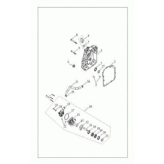 Pos. 02 - Dichtung Lichtmaschinendeckel 250/300/40 - Triton Baja 400 EFI LOF ab 2011
