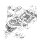 Pos. - 14 - SCHARNIER - GEPaeCKFACH VORN  - Triton Outback 400 4x4 2010