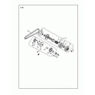 Pos. - 17 - WASHER CONICAL SPRING - Triton Rough Kid 100 2011
