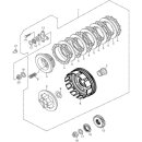 Pos. 13 - CLUTCH LIFTER PLATE - Adly ATV 300 Hurricane