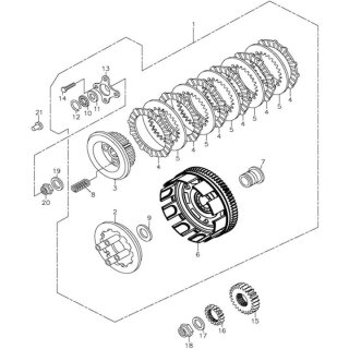 Pos. 13 - CLUTCH LIFTER PLATE - Adly ATV 300 Crossroad Sentinel