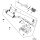 Pos. 17 - gebogenes Rohr Auspuff - Adly Hurricnae 500 S LOF Flat