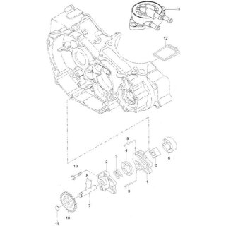 Pos. 03 - Innerer Rotor Ansaugung - Adly ATV 500 Supermoto LOF