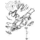 Pos. 02 - FRONT BUMPER(SILVER) - Adly ATV 500 Supermoto LOF