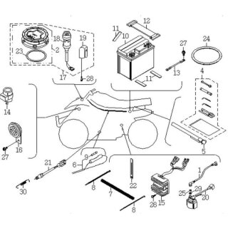 Pos. 14  - Blinkerrelais - Explorer Trasher 520 SM